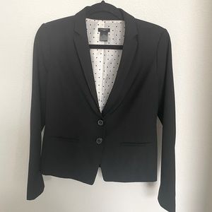 ✨ LIKE NEW✨ Black suit jacket blazer size 4P or Petite 4
